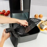 Taurus Air Fryer με Διπλό Αποσπώμενο Κάδο 13lt Ασημί 973002000 - Image 5