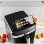 Taurus Air Fryer με Διπλό Αποσπώμενο Κάδο 13lt Ασημί 973002000 - Image 7