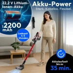 ProfiCare Pc-bs Επαναφορτιζόμενη Σκούπα Stick 22.2V Κόκκινη 331360 - Image 3