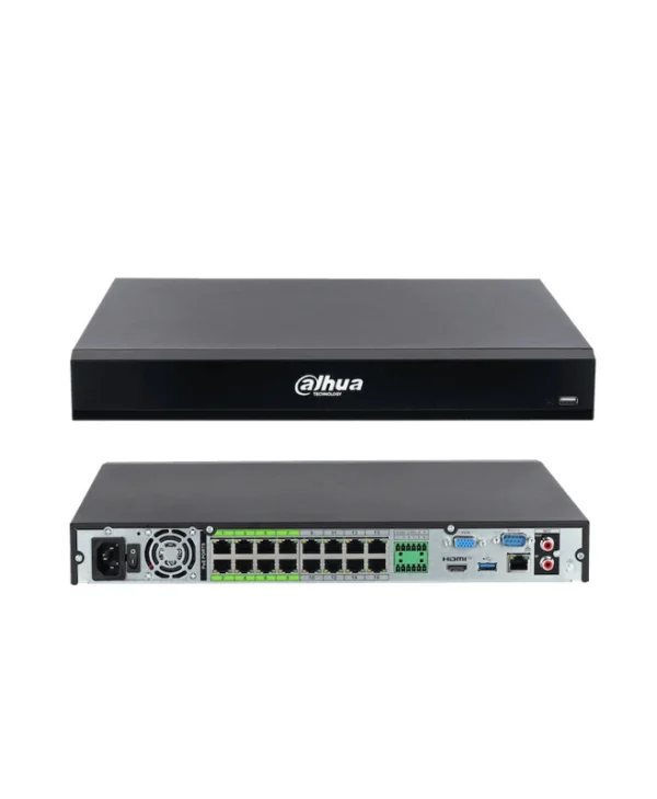 Dahua NVR5216-16HP-XI/Pro Καταγραφικό NVR 16 Καναλιών με Ανάλυση 4K NVR5216-16HP-XI/PRO