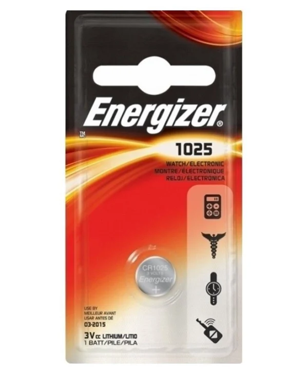 Energizer Μπαταρία Λιθίου Ρολογιών CR1025 3V 1τμχ 20115