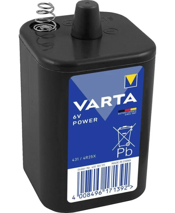 Varta Μπαταρία Zinc 4R25 6V 1τμχ 19205