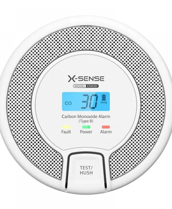 X-Sense Αυτόνομος Ανιχνευτής Mονοξειδίου του Άνθρακα CO X-SENSE-CO03D-AUTARKER-CO-MELDER