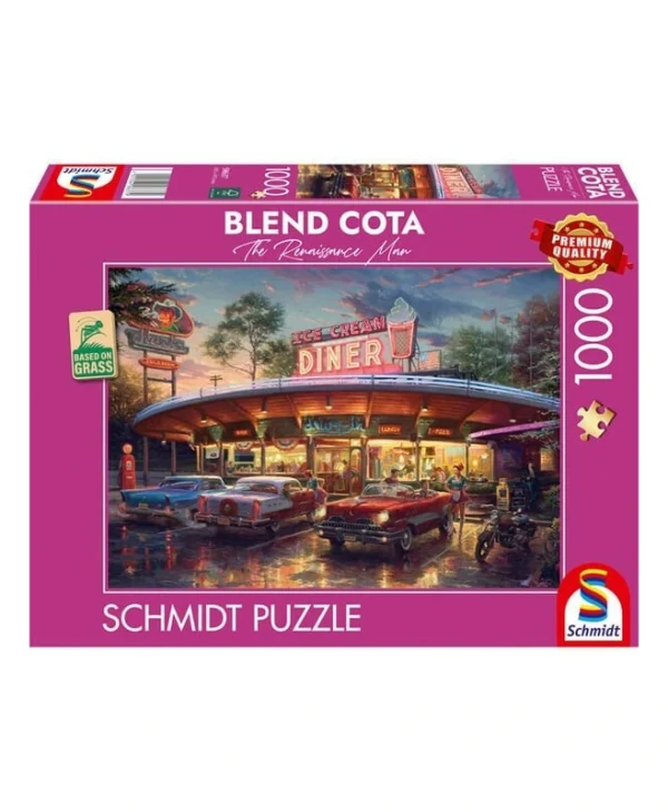 Puzzle 2D 1000pcs 58637