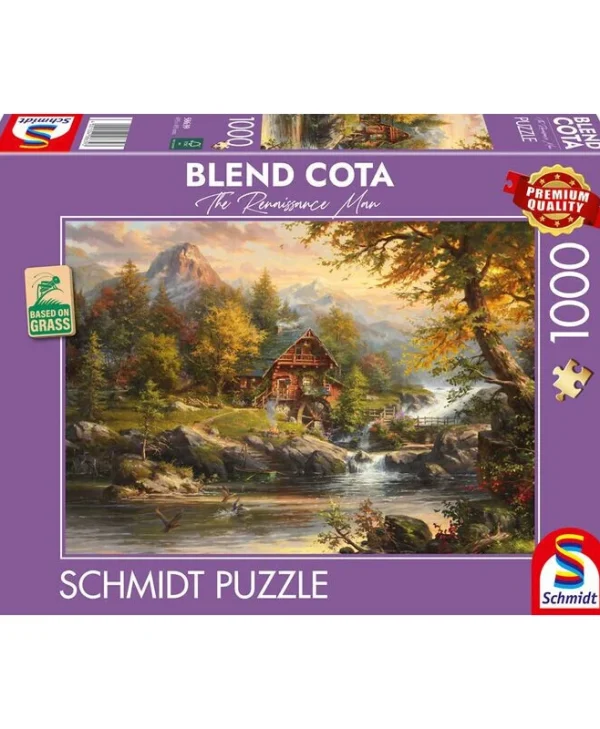 A House Summer Puzzle 2D 1000pcs 58639