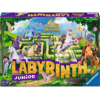 Επιτραπέζιο Παιχνίδι Unicorn Academy Junior Labyrinth για 4 Παίκτες 4+ Ετών Ravensburger 25079