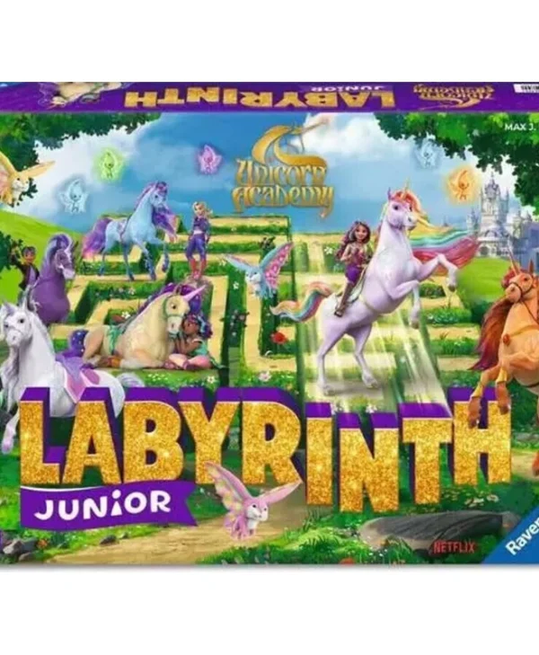 Επιτραπέζιο Παιχνίδι Unicorn Academy Junior Labyrinth για 4 Παίκτες 4+ Ετών Ravensburger 25079