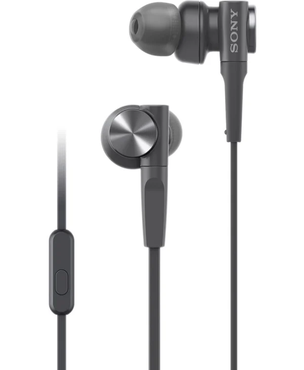 Sony MDR-XB55AP In-ear Handsfree με Βύσμα 3.5mm Μαύρο MDRXB55APB.CE7
