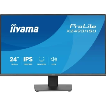 Iiyama ProLite XU2493HSU-B1 IPS Monitor 23.8" FHD 1920x1080 με Χρόνο Απόκρισης 4ms GTG X2493HSU-B1