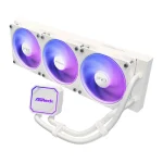ASRock Pro White 360 ARGB Υδρόψυξη AIO CPU με 3 Ανεμιστήρες 120mm Λευκή 90-APRA36-WAAGA6