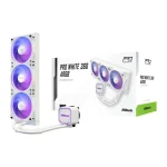 ASRock Pro White 360 ARGB Υδρόψυξη AIO CPU με 3 Ανεμιστήρες 120mm Λευκή 90-APRA36-WAAGA6 - Image 2
