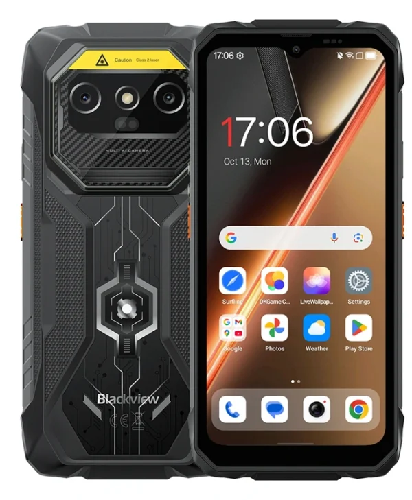 BlackView Rock 1 Pro Dual SIM (8/256GB) Ανθεκτικό Smartphone Μαύρο ROCK1PRO 8/256 BLACK