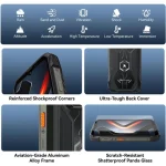 BlackView Rock 1 Pro Dual SIM (8/256GB) Ανθεκτικό Smartphone Μαύρο ROCK1PRO 8/256 BLACK - Image 2