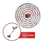 Einhell Li E-Solo Χορτοκοπτικό Ώμου / Χειρός Μπαταρίας 18V 3424070 - Image 3