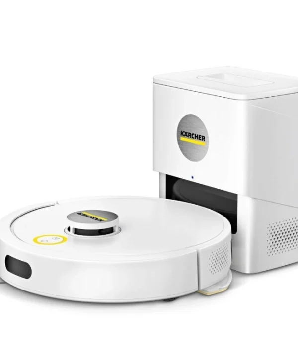 Karcher RVC 3 Comfort Extra Σκούπα Ρομπότ με Χαρτογράφηση Laser & Απορρόφηση 15000Pa Λευκή 1.269-123.0