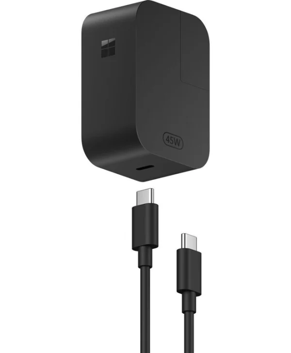 Microsoft Surface USB-C Φορτιστής Laptop 45W 5V για Microsoft με Αποσπώμενο Καλώδιο Τροφοδοσίας EP2-29823