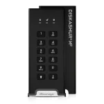 iStorage DiskAshur USB-C Εξωτερικός SSD 240GB M.2 Μαύρο IS-DAM2-256-240