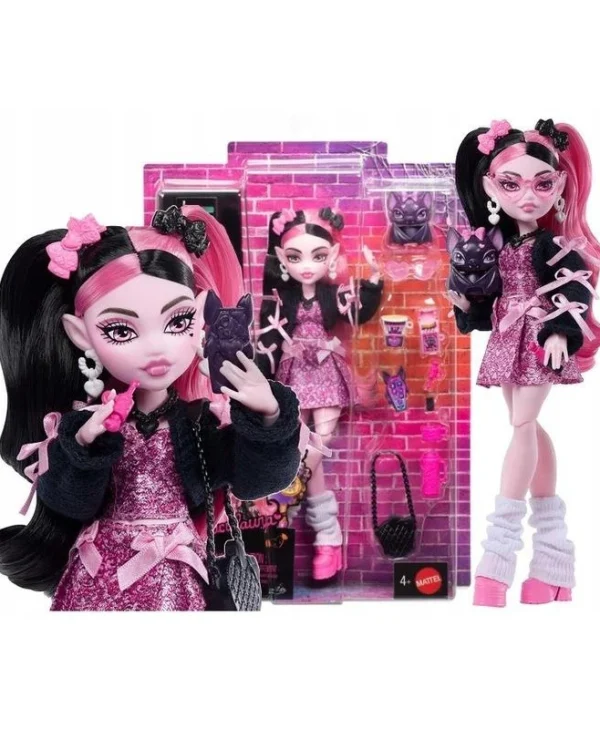 Mattel Σετ Κούκλας Monster High για 4+ Ετών (Διάφορα Σχέδια) 1τμχ JHK29