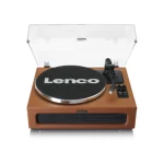 Lenco LS-430BN LS-430BN Πικάπ με Direct Drive, Προενίσχυση και Ενσωματωμένα Ηχεία Καφέ - Image 4