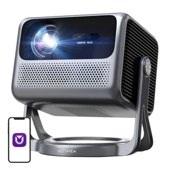 Ultimea Nova C40 Projector LCD Full HD Λάμπας LED με Wi-Fi και Ενσωματωμένα Ηχεία U0322