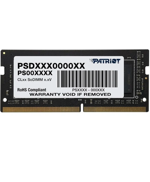 Patriot DDR4 με Module 1x8GB και Ταχύτητα 3200 για Laptop PSD48G32002S