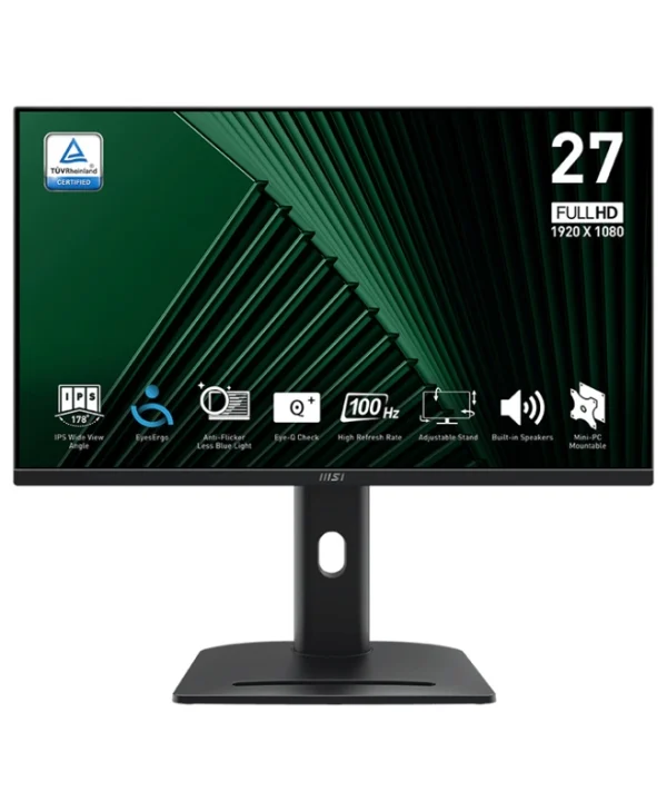 MSI PRO MP275PG IPS Monitor 27" FHD 1920x1080 με Χρόνο Απόκρισης 4ms GTG