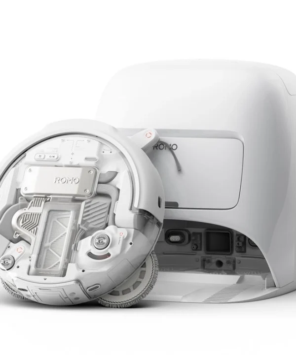 DJI Romo A Σκούπα Ρομπότ με Χαρτογράφηση Laser & Απορρόφηση 25000Pa Λευκή 190021157309