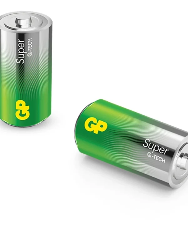 GP Batteries Super Αλκαλικές Μπαταρίες C 1.5V 2τμχ GPSUP14A784C2