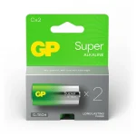 GP Batteries Super Αλκαλικές Μπαταρίες C 1.5V 2τμχ GPSUP14A784C2 - Image 2