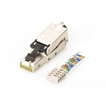 Βυσμα Rj45 Cat6a Stp Field Tool-free 10 Pieces DN-93631-10