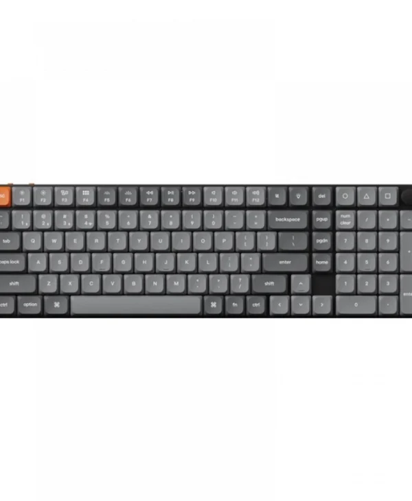 Keychron K17M-H3 Max QMK K17M-H3 Ασύρματο Gaming Μηχανικό Πληκτρολόγιο 96% με Gateron Brown διακόπτες και RGB φωτισμό (Αγγλικό US)