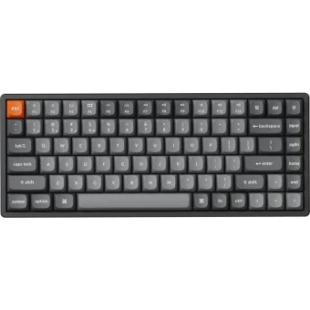 Keychron K2 Max K2M-J1 Ασύρματο Gaming Μηχανικό Πληκτρολόγιο 75% με Keychron Super Red διακόπτες και RGB φωτισμό (Αγγλικό US)