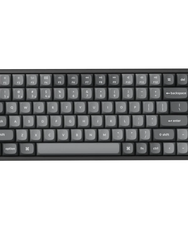 Keychron K2 Max K2M-J1 Ασύρματο Gaming Μηχανικό Πληκτρολόγιο 75% με Keychron Super Red διακόπτες και RGB φωτισμό (Αγγλικό US)