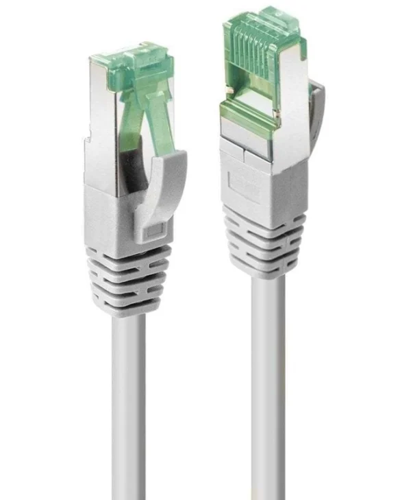 Lindy S/FTP Cat.6a (Gigabit) Καλώδιο Δικτύου Ethernet 20m Γκρι 47925
