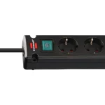 Brennenstuhl Bremounta Πολύπριζο Aσφαλείας 5 Θέσεων με 2 USB-C, Διακόπτη και Καλώδιο 3m 1150660415 - Image 5