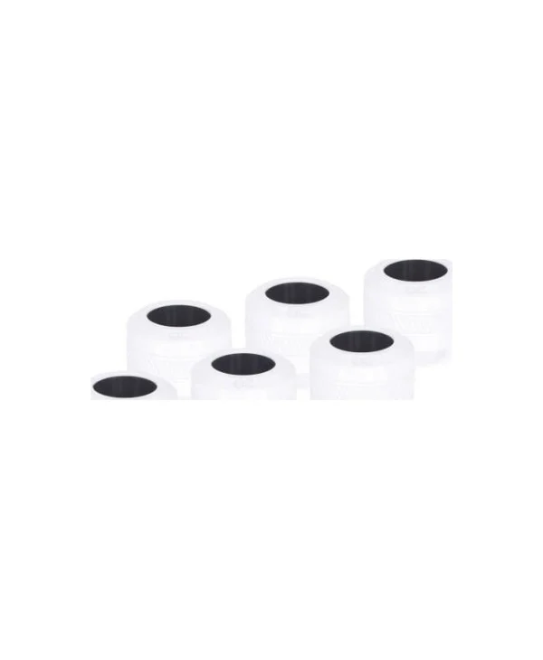 Alphacool Alphacool Eiszapfen Pro Σύνδεσμος 13mm Hardtube Fitting G1/4 6-pack Λευκό 17483