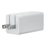 Asus Φορτιστής Χωρίς Καλώδιο με 2 Θύρες USB-C 65W Power Delivery Λευκός (90XB09AN-BPW010)