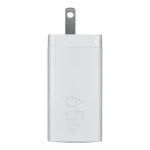 Asus Φορτιστής Χωρίς Καλώδιο με 2 Θύρες USB-C 65W Power Delivery Λευκός (90XB09AN-BPW010) - Image 4