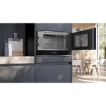 Siemens IQ700 Εντοιχιζόμενος Φούρνος Μικροκυμάτων 21lt Μαύρος BE732R1B1 - Image 3