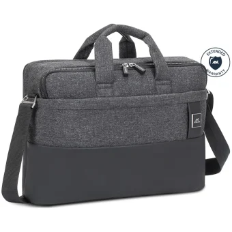 Rivacase Lantau Τσάντα Ώμου / Χειρός για Laptop 15.6" σε Μαύρο χρώμα 8831 BLACK