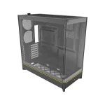 Montech HS02 Gaming Midi Tower Κουτί Υπολογιστή με Πλαϊνό Παράθυρο Μαύρο HS02 (B) - Image 2