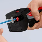 Knipex Πένσα Απογύμνωσης Καλωδίων με Κόφτη και Μήκος 190mm 12 72 190 - Image 8