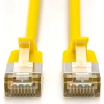 Digitus F/FTP Cat.6a (Gigabit) Καλώδιο Δικτύου Ethernet 1m Κίτρινο DK-1632-A-010S-Y - Image 2