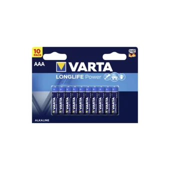 Varta LongLife Power Αλκαλικές Μπαταρίες AAA 1.5V 10τμχ 04903121111