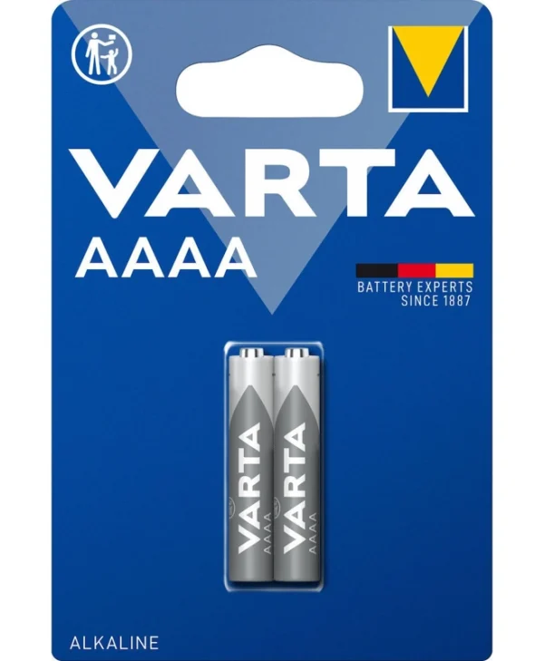 Varta Αλκαλικές Μπαταρίες AAAA 1.5V 2τμχ 04061101402