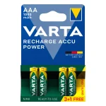 Varta Rechargeable Accu Επαναφορτιζόμενες Μπαταρίες AAA Ni-MH 1000mAh 1.2V 4τμχ 05703301404