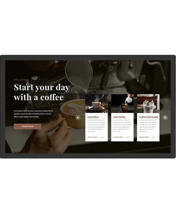 AG Neovo TX323011M0000 Public Display LCD VA Full HD 31.5" με Οθόνη Αφής