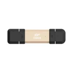 Silicon Power Ds72 250GB USB 3.2 SSD Stick με σύνδεση USB-A & USB-C Χρυσό SP250GBUC3S72VPG - Image 3