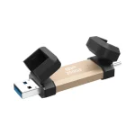 Silicon Power Ds72 250GB USB 3.2 SSD Stick με σύνδεση USB-A & USB-C Χρυσό SP250GBUC3S72VPG - Image 4