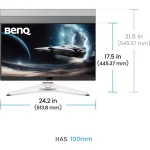 BenQ Mobiuz EX271U IPS HDR Gaming Monitor 27" 4K 3840x2160 165Hz με Χρόνο Απόκρισης 1ms GTG 9H.LN2LB.QBE - Image 9